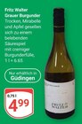 Grauer Burgunder von Fritz Walter für 4,99 € bei GLOBUS im Angebot Grauer Burgunder von Fritz Walter im aktuellen GLOBUS Prospekt