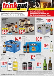 Trinkgut Bier im Prospekt 