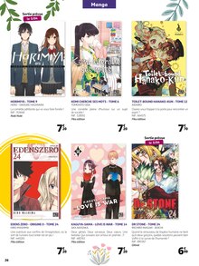 Promotion Manga dans le prospectus Auchan Hypermarché, valable du 29/03/2023 au 06/05/2023 Promo Manga dans le catalogue Auchan Hypermarché du moment à la page 26