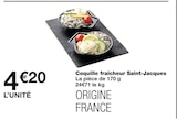 Coquille fraicheur Saint-Jacques en promo chez Monoprix Créteil à 4,20 €
