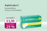 Aspirin plus C bei mea - meine apotheke im Prospekt "" für 5,99 €