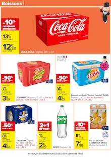 Promo Sprite dans le catalogue Carrefour du moment à la page 57