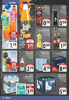 Pepsi im aktuellen EDEKA Prospekt (Essen) Pepsi im EDEKA Prospekt "Aktuelle Angebote" mit 24 Seiten (Essen)