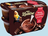 Mousse Irrésistible Chocolat Noir - LA LAITIÈRE dans le catalogue Intermarché Super