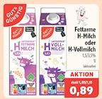 Aktuelles Fettarme H-Milch Angebot bei aktiv & irma in Oldenburg ab 0,89 €