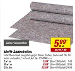 Multi-Abdeckvlies bei toom Baumarkt im Tirpersdorf Prospekt für 5,99 €