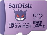 Speicherkarte im MediaMarkt Saturn Prospekt Pokémon™ Gengar microSD™-Karte 512 GB, Flash-Speicherkarte, Lila von SANDISK im aktuellen MediaMarkt Saturn Prospekt für 127,99 €