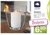 Windlicht von LEONARDO im aktuellen Möbel Inhofer Prospekt für 6,95 €