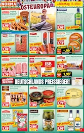 Norma Grillwurst im Prospekt 
