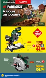 Prix et réduction Scie Circulaire dans le prospectus Lidl en cours Offre Scie Circulaire dans le catalogue Lidl du moment à la page 42
