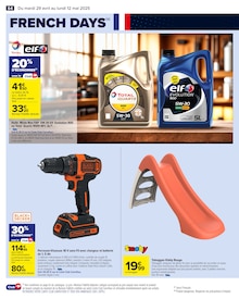 Promo Perceuse Sans Fil dans le catalogue Carrefour du moment à la page 66