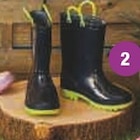 Bottes de pluie enfant dans le catalogue Super U