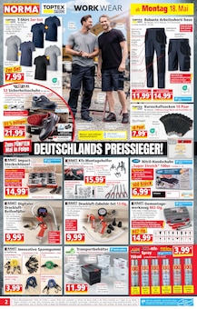 Norma Prospekt der KW 20 "Mehr fürs Geld" Aktueller Norma Prospekt "Mehr fürs Geld" Seite 2 von 21 Seiten