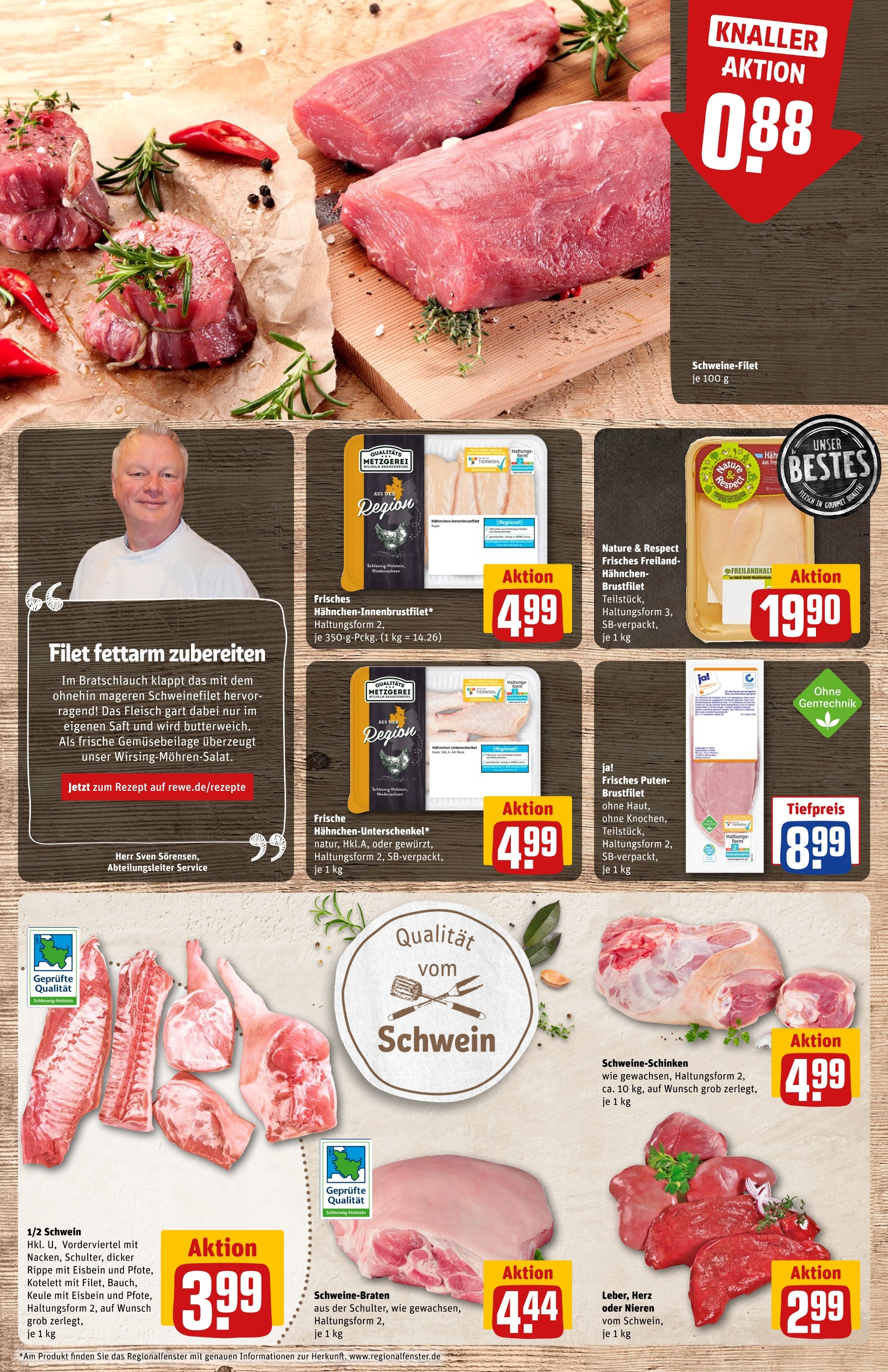 Schweinebauch Angebote in Kiel - jetzt günstig kaufen! 🔥