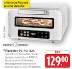 Pizzaofen PC-PO 1323 Angebote von ProfiCook bei EDEKA Pirmasens für 129,00 €
