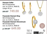 Diamant-Collier Angebote von Glory bei GLOBUS Hof für 649,00 €