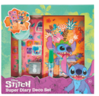 CARNET À DÉCORER - Disney Stitch en promo chez Stokomani Niort à 4,99 €