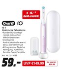 iO 4 Elektrische Zahnbürste von Oral-B für 59,00 € bei MediaMarkt Saturn im Angebot iO 4 Elektrische Zahnbürste von Oral-B im aktuellen MediaMarkt Saturn Prospekt