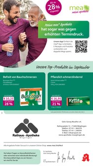 Aktueller mea - meine apotheke Prospekt "Unsere September-Angebote" Seite 1 von 4 Seiten