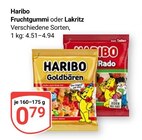 Fruchtgummi oder Lakritz im Angebot bei GLOBUS in Bochum Fruchtgummi oder Lakritz Angebote von Haribo bei GLOBUS Bochum für 0,79 €