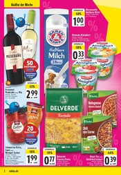 Aktueller EDEKA Prospekt mit Milch, "Aktuelle Angebote", Seite 2