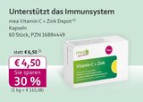 mea - meine apotheke - Vitamin C + Zink Depot Angebot im Prospekt Vitamin C + Zink Depot bei mea - meine apotheke im Prospekt "" für 4,50 €