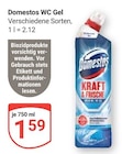 WC Gel im Angebot bei GLOBUS in Erlangen WC Gel Angebote von Domestos bei GLOBUS Erlangen für 1,59 €