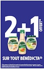 Promo 2+1 offert sur tout BÉNÉDICTA à  dans le catalogue Intermarché Super à Bidart