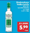 Vodka Latvia Angebote von Moskovskaya bei Marktkauf Leipzig für 5,99 €