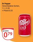 Dr Pepper im Angebot bei GLOBUS in Siegen Dr Pepper Angebote bei GLOBUS Siegen für 0,79 €