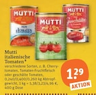 Aktuelles italienische Tomaten Angebot bei tegut in Würzburg ab 1,29 €