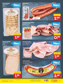 Pizza im Netto Marken-Discount Prospekt "Aktuelle Angebote" mit 59 Seiten (Fürth)
