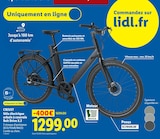 Lidl Saint-Thibault-des-Vignes - Promo Vélo électrique urbain à courroie belt drive x.3 Promo Vélo électrique urbain à courroie belt drive x.3 à 1 299,00 € dans le catalogue Lidl à Saint-Thibault-des-Vignes