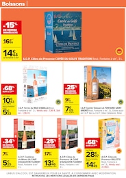 Prix et réduction Costières De Nîmes dans le prospectus Carrefour en cours Offre Costières De Nîmes dans le catalogue Carrefour du moment à la page 54