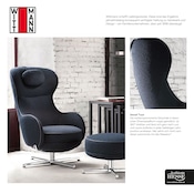 Aktueller Ambiente by Hesse Prospekt mit Sessel, "wo Design zu Hause ist und bleibt", Seite 9