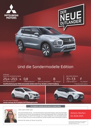 Mitsubishi Prospekt für Münk: "Mitsubishi Angebote", 8 Seiten, 22.03.2025 - 19.04.2025