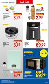 Promos Micro-Ondes dans le catalogue "L'ÉTÉ IMBATTABLE" de Lidl Micro-Ondes en promo dans le catalogue Lidl à la page 43