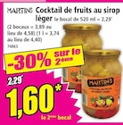 Cocktail de fruits au sirop léger - MARTINS dans le catalogue Norma