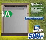 Unterbau-Geschirrspüler BKSV1 UAM Angebote von Bauknecht bei expert Wismar für 599,00 €