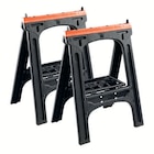 Tréteaux plastiques en promo chez Espace Emeraude Brest à 39,90 €