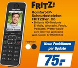 Komfort-IP-Schnurlostelefon FRITZFon C6 Angebote von FRITZ! bei expert Bünde für 75,00 €