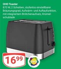 Toaster im Angebot bei GLOBUS in Wetzlar Toaster Angebote von OHO bei GLOBUS Wetzlar für 16,99 €