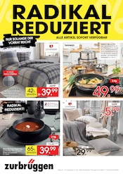 Zurbrüggen Möbel & Einrichtung Prospekt der aktuellen Woche mit 12 Seiten, gültig von 16.03.2026 bis 30.05.2026, in Hille und Umgebung Aktueller Zurbrüggen Möbel & Einrichtung Prospekt in Hille und Umgebung, "RADIKAL REDUZIERT" mit 12 Seiten, 16.03.2026 - 30.05.2026