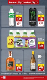 Prix et réduction Monster dans le prospectus Aldi en cours Offre Monster dans le catalogue Aldi du moment à la page 16