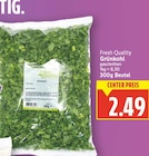 Grünkohl geschnitten von Fresh Quality für 2,49 € bei E center im Angebot Grünkohl geschnitten von Fresh Quality im aktuellen E center Prospekt
