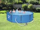 Steel Pro Max Frame Pool Set bei Labertaler Fachmarkt im Prospekt "" für 119,99 €