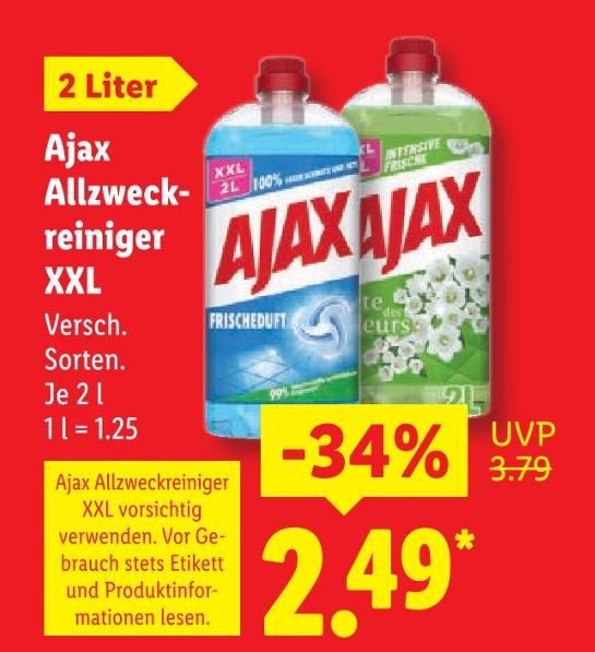 Allzweckreiniger XXL Frischeduft