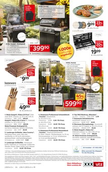 Gasgrill im XXXLutz Möbelhäuser Prospekt "10.000e Artikel dauerhaft günstig" mit 4 Seiten (Potsdam)