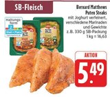 Puten Steaks im Angebot bei EDEKA in Freiberg Puten Steaks Angebote von Bernard Matthews bei EDEKA Freiberg für 5,49 €