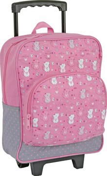 Sac à dos à roulettes all over chatons - Géant Casino à Cannes Sac à dos à roulettes all over chatons en promo chez Géant Casino Cannes à 13,90 €